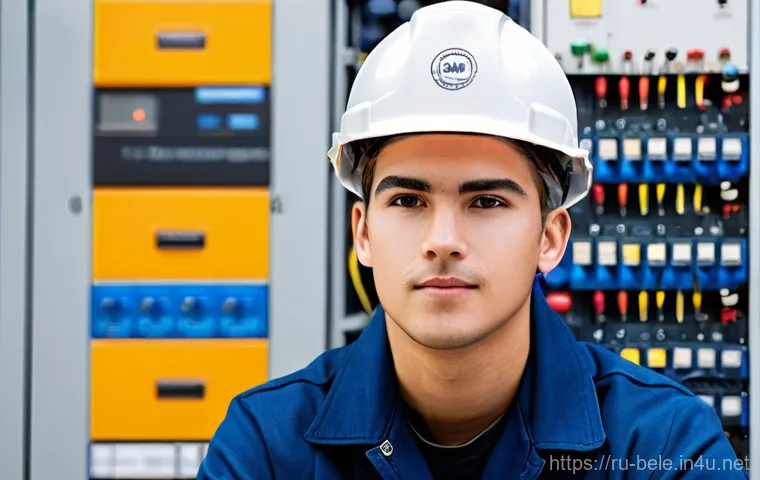 건축전기설비기사 연봉 데이터 분석 - **Prompt 1: Aspiring Electrician in a Modern Training Environment**
"A diligent young male elect...