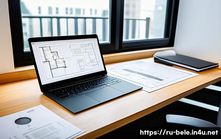 건축전기설비기사 이직 준비 포트폴리오 작성 - A modern professional portfolio workspace showcasing an architectural electrical engineer’s desk wit...